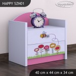 Nočna omarica Happy babies BZZ 06 SZN1